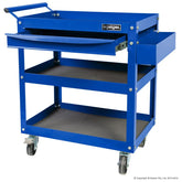 Heavy Duty Parts Trolley with Slide Tray